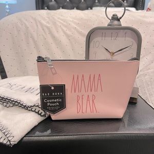 Rae Dunn Mama Bear Cosmetic Bag